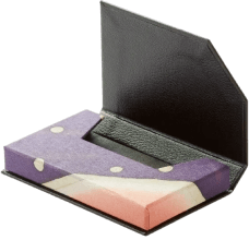 柳谷美香さん 名刺ケース