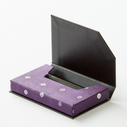 豊川茅さん 名刺ケース